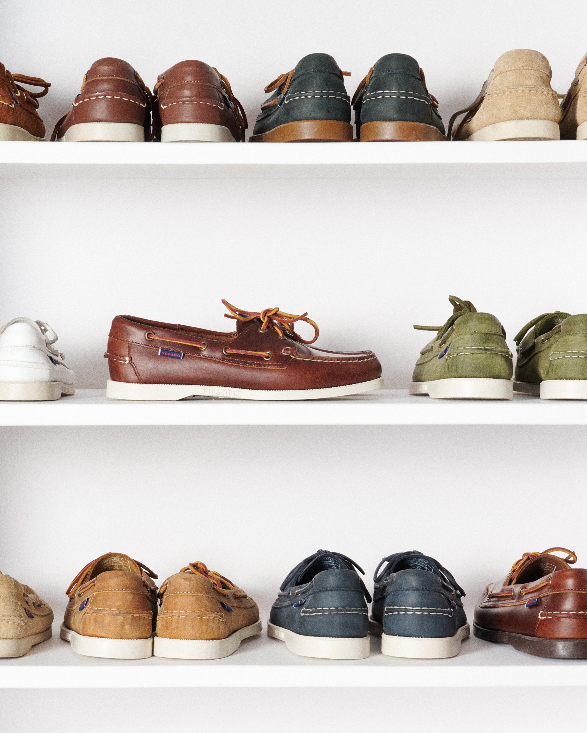 Docksides Portland Waxed W loafers - brun